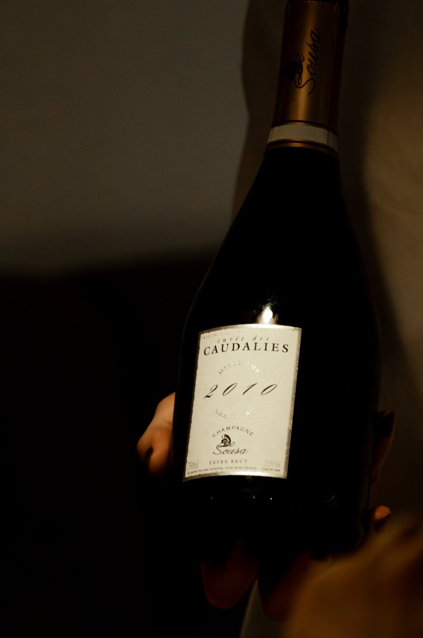 Photo des vins chez Caudalie